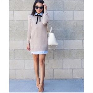 ❤️ADORABLE ENGLISH FACTORY OXFORD SWEATER DRESS❤️
